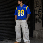 Nike NFL Los Angeles Rams Aron Donald Boxy Fit Jersey