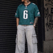 Nike NFL Filadelphia Egles Devota Smith Boxy Fit Jersey