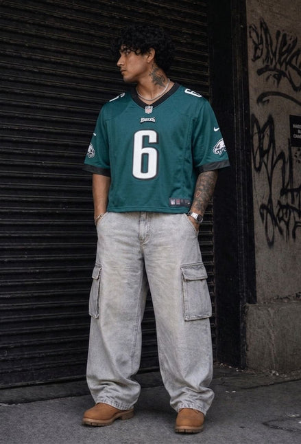 Nike NFL Filadelphia Egles Devota Smith Boxy Fit Jersey