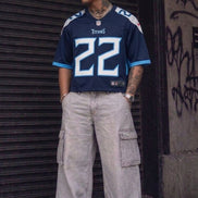 Nike NFL Tennessee TITANS  Derrick Henrry Boxy Fit Jersey
