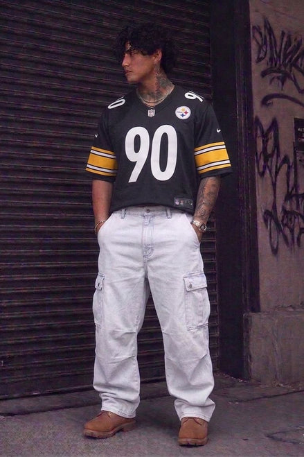 Nike NFL TJ. Watt Pittsburgh Steelers Boxy Jersey