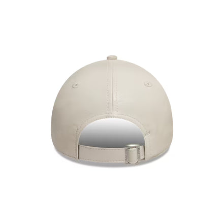 New York Yankees Crinkled Pu Cream 9FORTY Cap