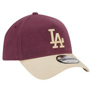 Los Angeles Dodgers New Era Maroon Moleskin Crown A-Frame